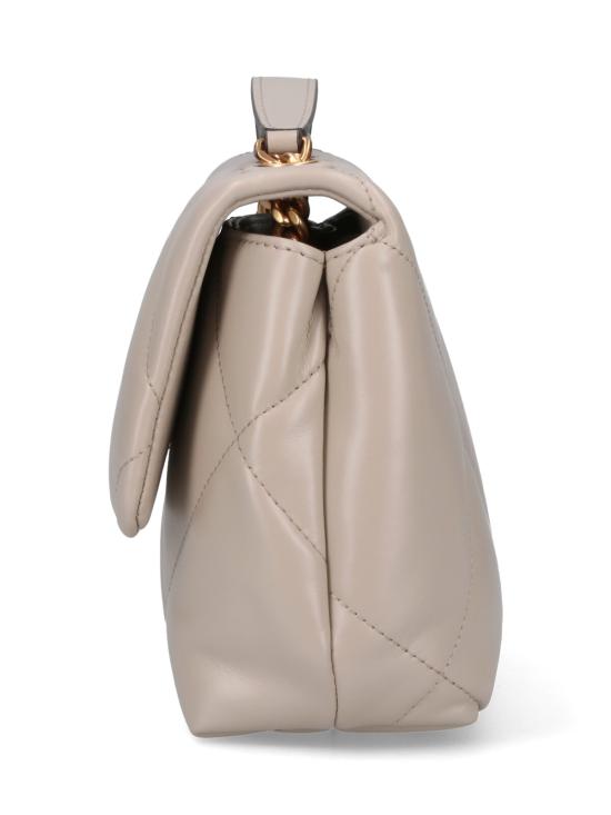 26SS 토리버치 스몰 키라 다이아몬드 퀼트 컨버터블 숄더백 154706 251 Grey - TORY BURCH