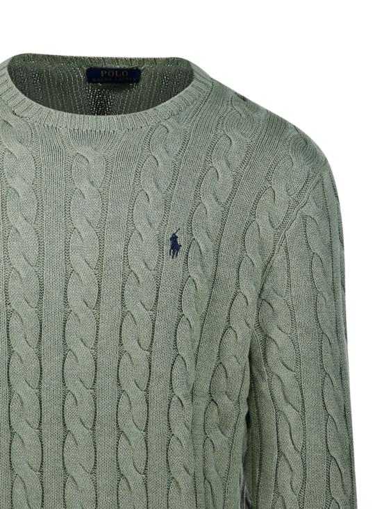 26SS 랄프 로렌 스웨터 710775885528 FERN GREEN HEATHER - RALPH LAUREN