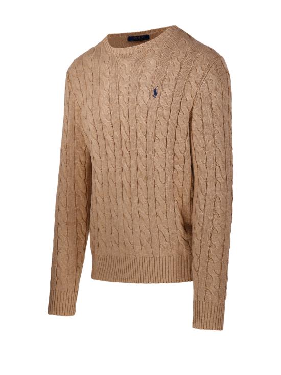 26SS 랄프 로렌 스웨터 710775885014 CAMEL MELANGE - RALPH LAUREN