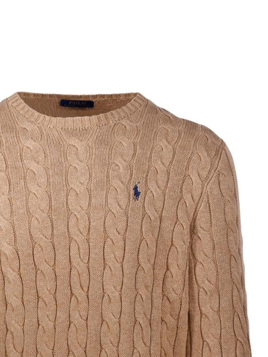 26SS 랄프 로렌 스웨터 710775885014 CAMEL MELANGE - RALPH LAUREN