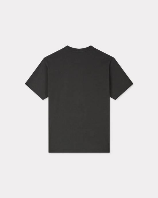 25FW 겐조 반팔 티셔츠 FE65TS4754SO 99J Black - KENZO