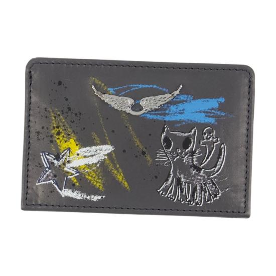 26SS 자딕앤볼테르 카드지갑 LWSG03778 098 multicolor - ZADIG & VOLTAIRE