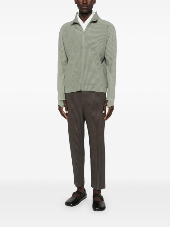 25FW 옴므 플리세 이세이 미야케 스웨터 HP58JK112 64 Green - HOMME PLISSE' ISSEY MIYAKE