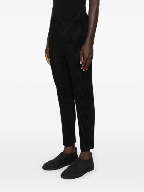 25FW 옴므 플리세 이세이 미야케 스트레이트 팬츠 HP58JF114 15 Black - HOMME PLISSE' ISSEY MIYAKE