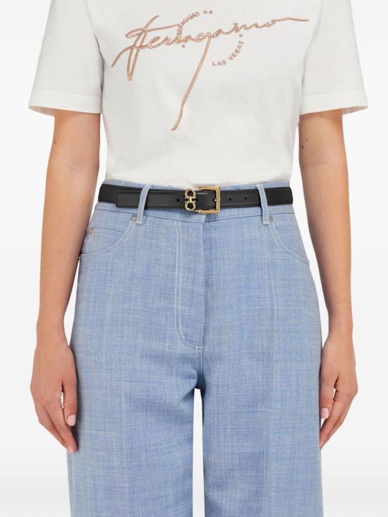 25FW 살바토레 페라가모 벨트 230346 0780415 NERO - SALVATORE FERRAGAMO