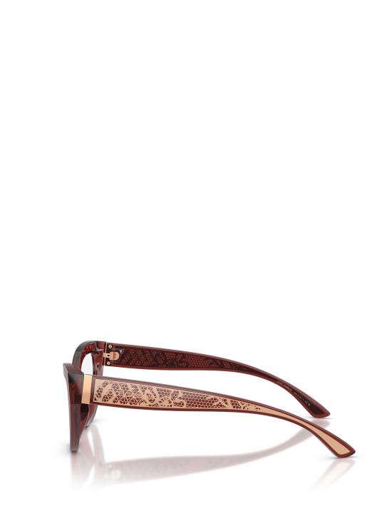 26FW 돌체앤가바나 안경 DG3412 3045 TRANSPARENT BORDEAUX - DOLCE & GABBANA