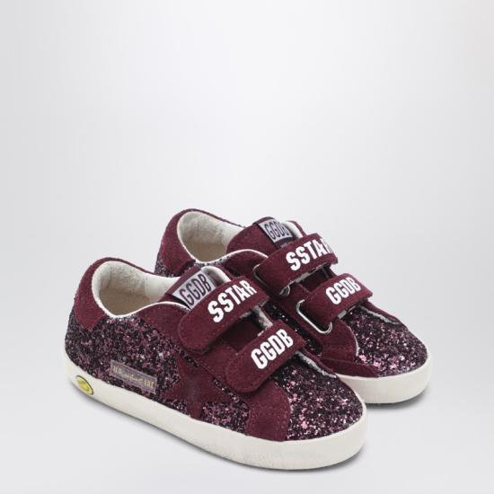 26SS [키즈] 골든구스 스니커즈 GYF00111F008033 Burgundy