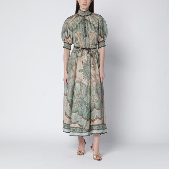 26SS 짐머만 롱 원피스 5581DRS262SI Multicolor