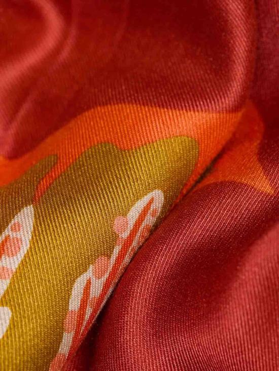 25SS 이누이 에디션 머플러/스카프 CA212TO08ORANGE Multicolour - INOUI EDITION