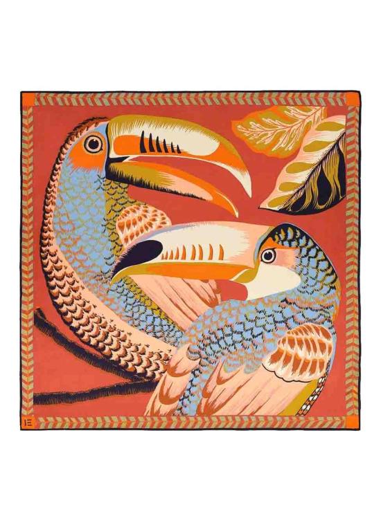 25SS 이누이 에디션 머플러/스카프 CA212TO08ORANGE Multicolour