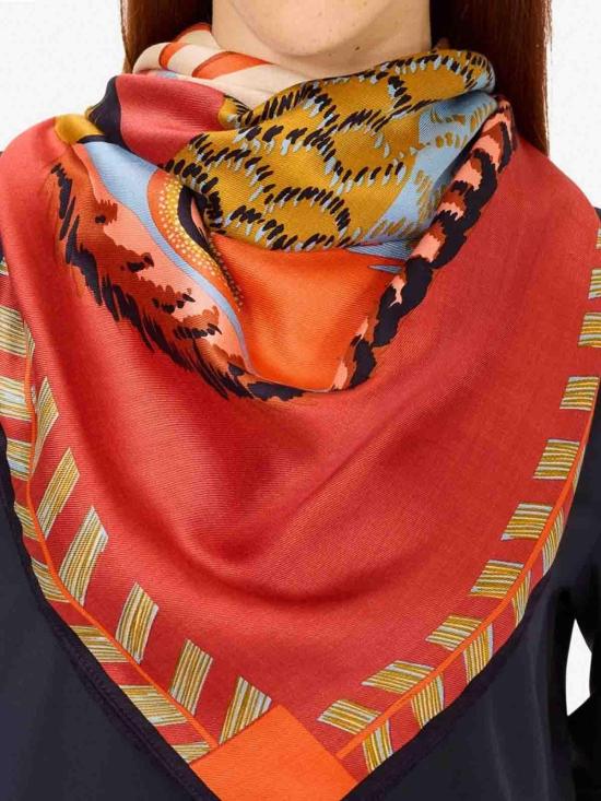 25SS 이누이 에디션 머플러/스카프 CA212TO08ORANGE Multicolour - INOUI EDITION