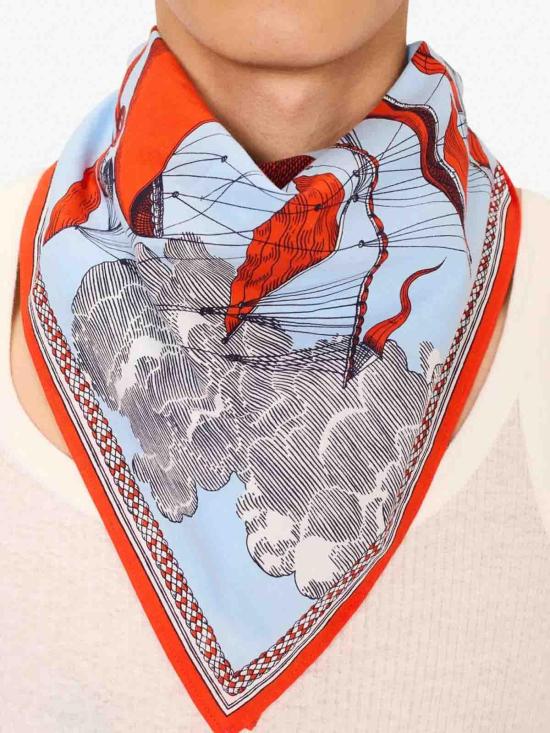 25SS 이누이 에디션 머플러/스카프 CA21DES06RED Multicolour - INOUI EDITION