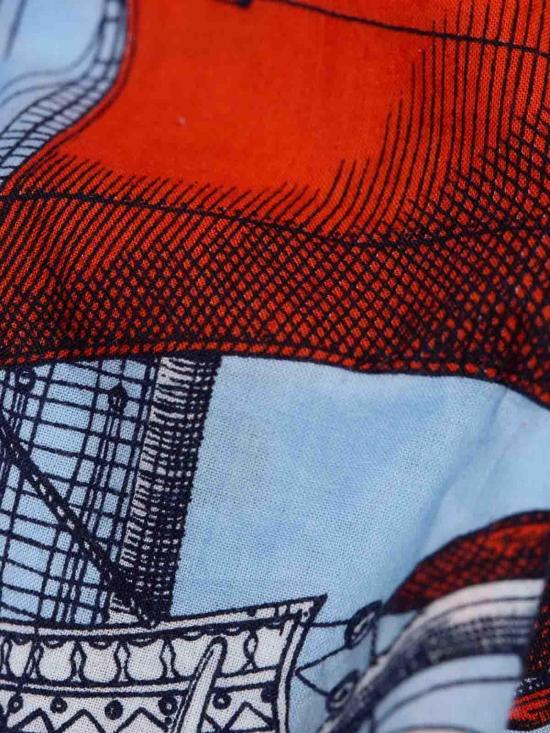 25SS 이누이 에디션 머플러/스카프 CA21DES06RED Multicolour - INOUI EDITION