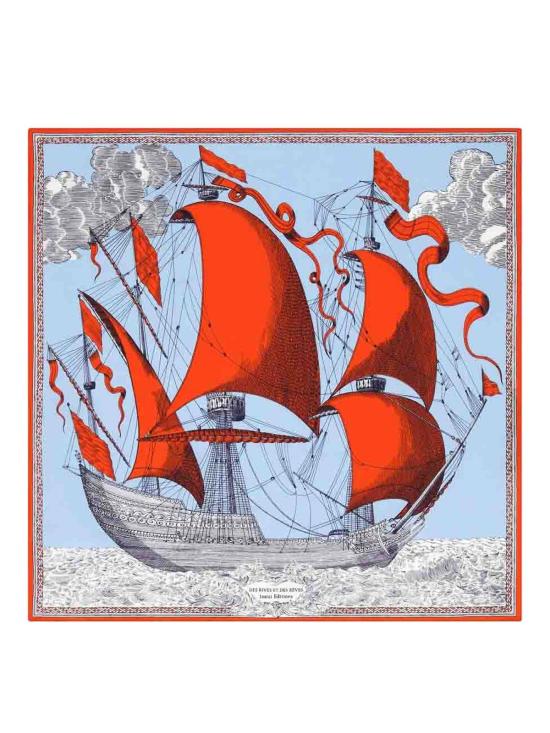 25SS 이누이 에디션 머플러/스카프 CA21DES06RED Multicolour