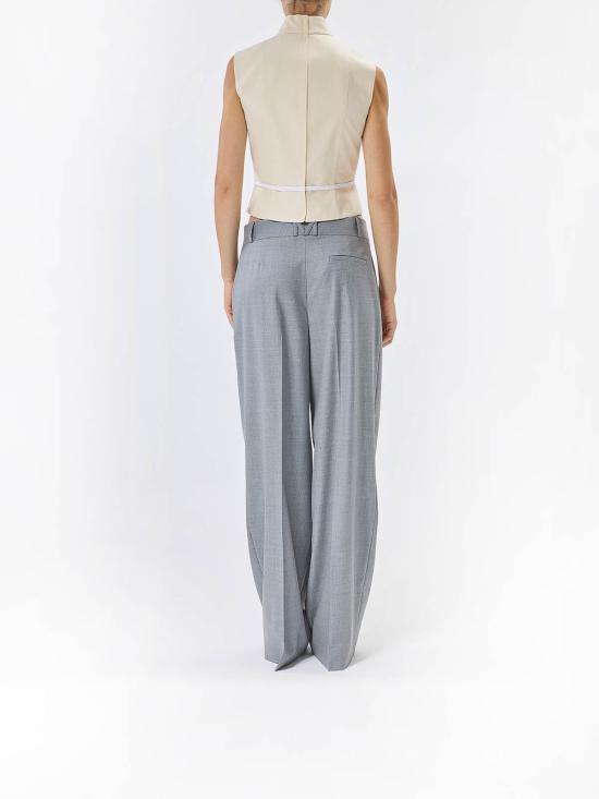  모스키노 수트 팬츠 31455380505 Grey - MOSCHINO