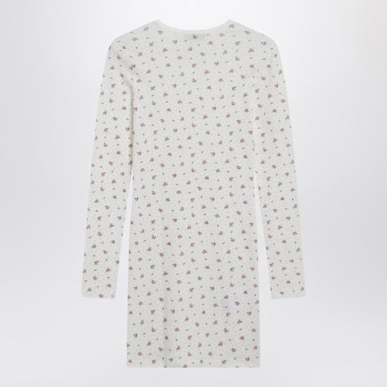 26SS 미우미우 미디 원피스 MJA914OOO18ZU White - MIU MIU