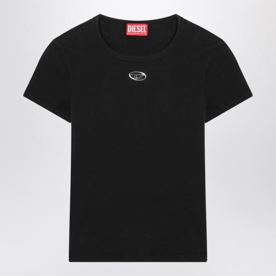 26SS 디젤 반팔 티셔츠 A199100JMBA Black