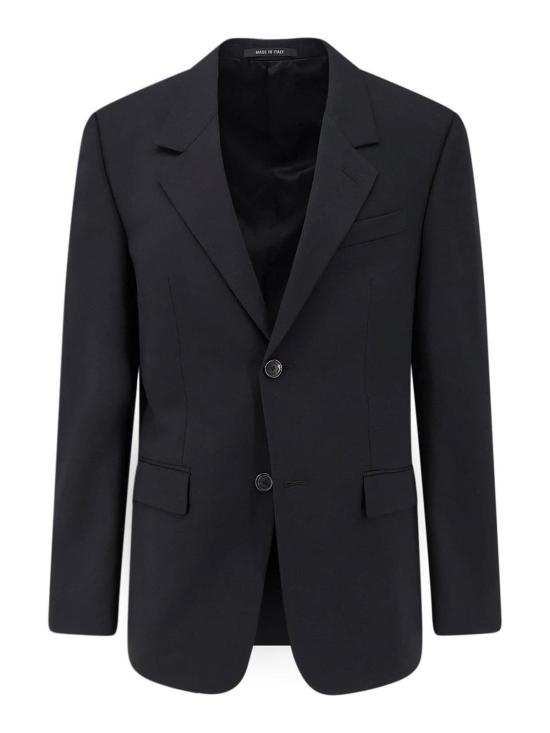 25FW 발렌시아가 스탠다드 테일러드 싱글 자켓 850759TPT071038 Black