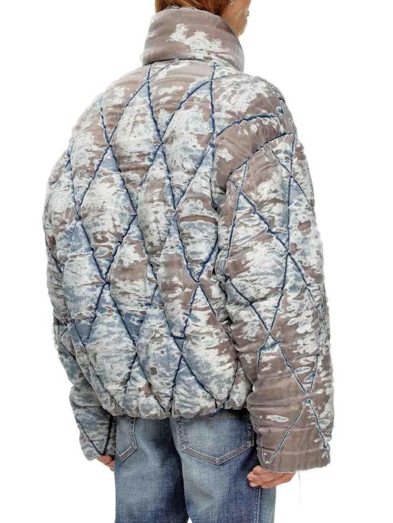  디젤 숏패딩 A187620LKCP7FG Light Blue - DIESEL