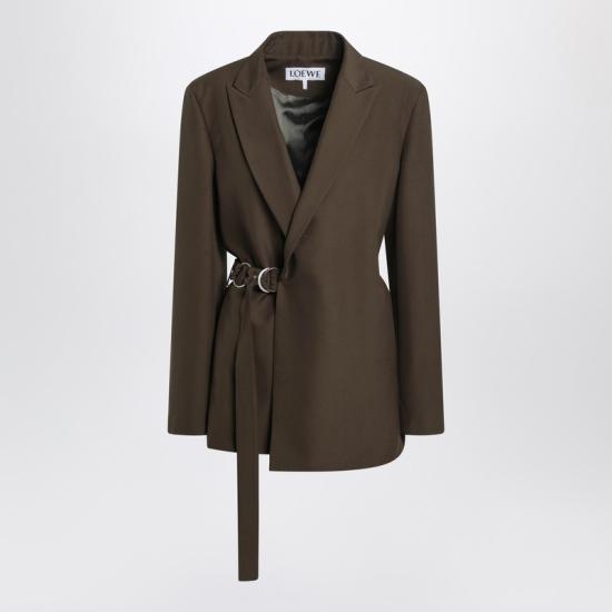  로에베 수트 자켓 S359Y03XAEWO Green