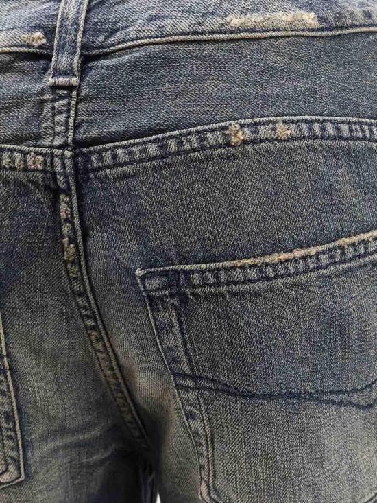 25FW 발렌시아가 스트레이트 팬츠 848019TTW763394 Blue - BALENCIAGA