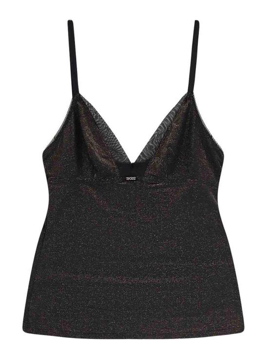 25FW 휴고보스 민소매 티셔츠 50550368001 Black