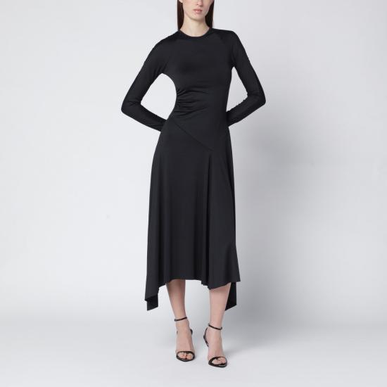 26SS 빅토리아 베컴 롱 원피스 1126JDR006984APL Black