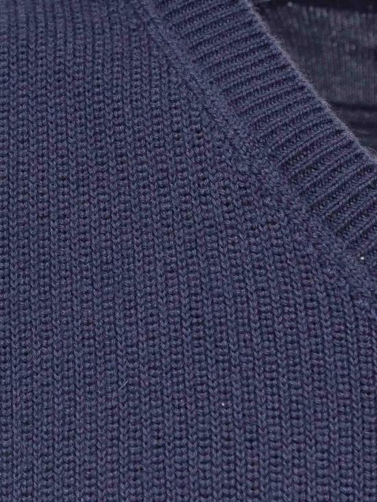 25FW 에르메네질도제냐 스웨터 UGK68A2400B06 Blue - ERMENEGILDO ZEGNA