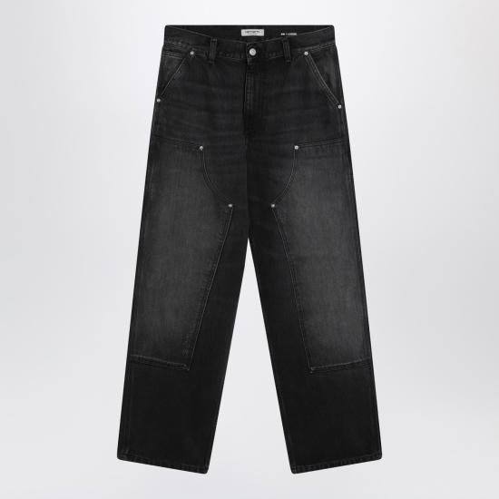 26SS 칼하트 WIP 브랜돈 더블 니 팬츠 I036323DE Black