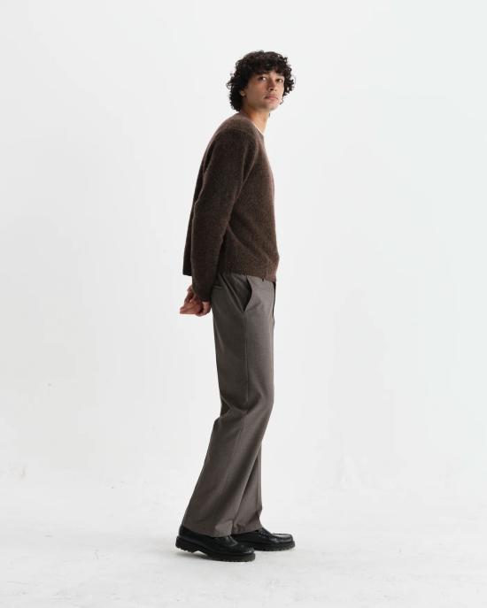 25FW 왁스 런던 스웨터 AW25 KNT WLD BWE BRN BROWN Brown - WAX LONDON