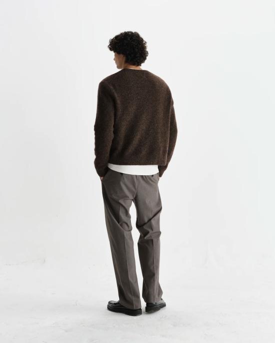 25FW 왁스 런던 스웨터 AW25 KNT WLD BWE BRN BROWN Brown - WAX LONDON