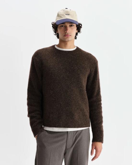 25FW 왁스 런던 스웨터 AW25 KNT WLD BWE BRN BROWN Brown - WAX LONDON