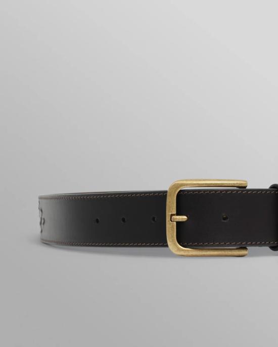 25FW 왁스 런던 벨트 AW25 ACC PAT BZZ DKB DARK BROWN Brown - WAX LONDON