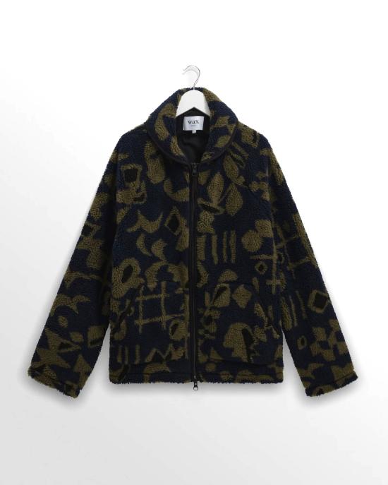 25FW 왁스 런던 수트 자켓 AW25 JKT TAT BZT NVK NAVY KHAKI Blue