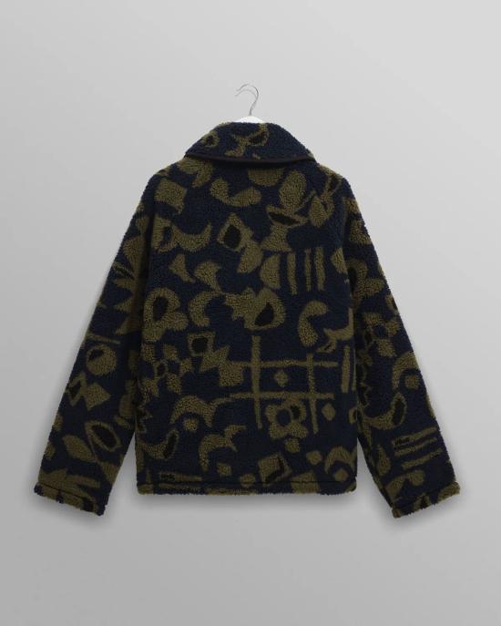 25FW 왁스 런던 수트 자켓 AW25 JKT TAT BZT NVK NAVY KHAKI Blue - WAX LONDON