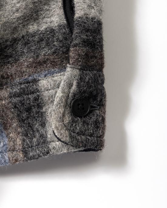 25FW 왁스 런던 긴팔 셔츠 AW25 OSH NOL BZF GBL GREY BLUE GRAY - WAX LONDON