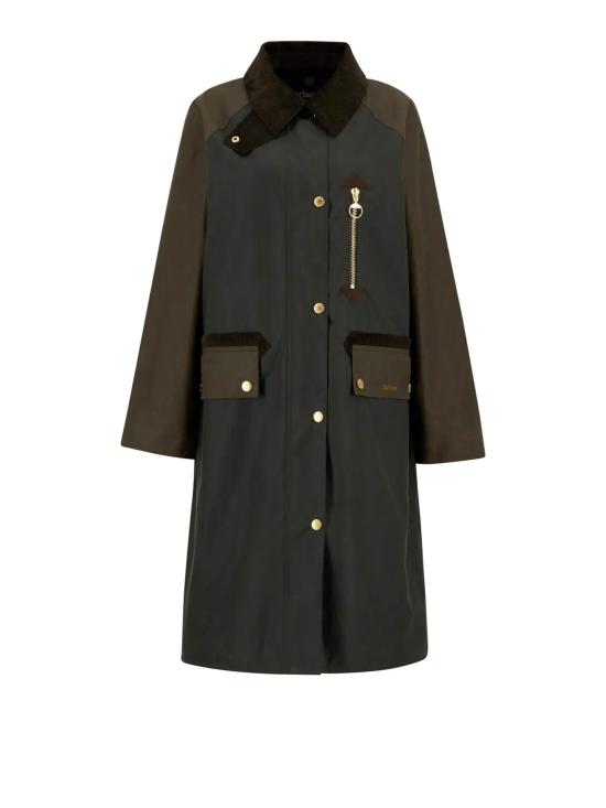 25FW 바버 에벳 왁스 카 코트  LWX1485 LWXOL52 FERN SAGE ANCIENT TARTAN