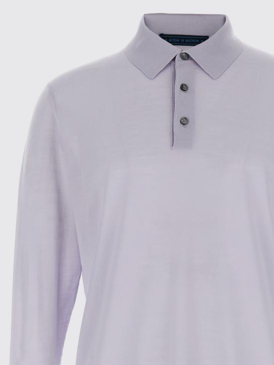 25FW 키톤 폴로 티셔츠 UMK0864K32 7001 Blue - KITON