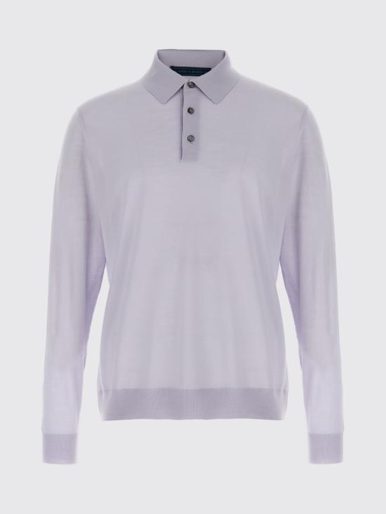 25FW 키톤 폴로 티셔츠 UMK0864K32 7001 Blue - KITON