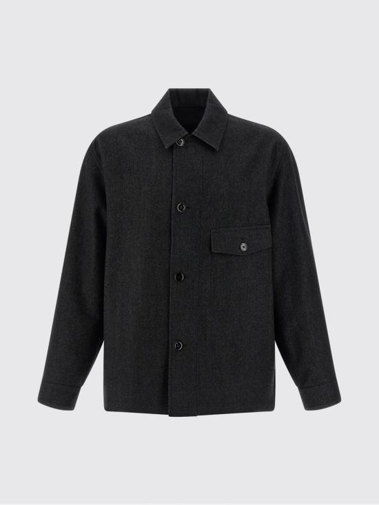 25FW 르메르 셔츠 OV1022LF1319 MU200 Black - LEMAIRE