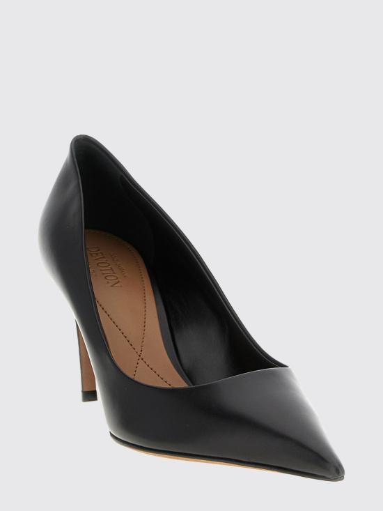 25FW 돌체앤가바나 뮬/슬리퍼 CD1893AP412 80999 Black - DOLCE & GABBANA