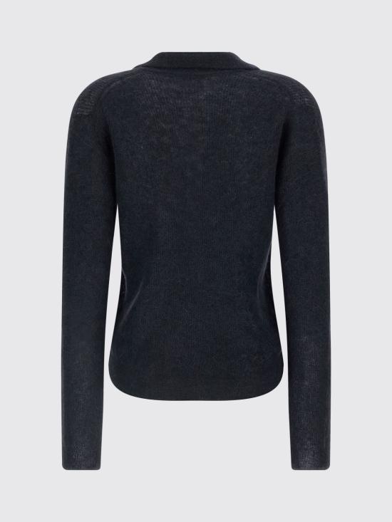 25FW 오라리 폴로 티셔츠 A25AP05AK NAVY Blue - AURALEE