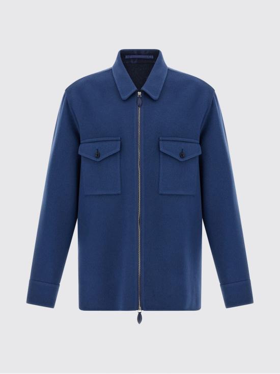 25FW 벨루티 긴팔 셔츠 R29HCL103001 31F Blue - BERLUTI