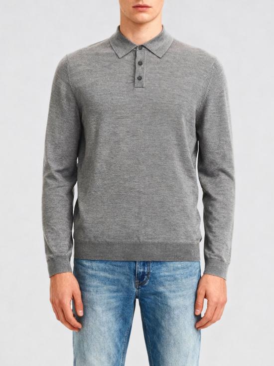 25FW 자노네 폴로 티셔츠 810232ZW206 Z4872 Grey