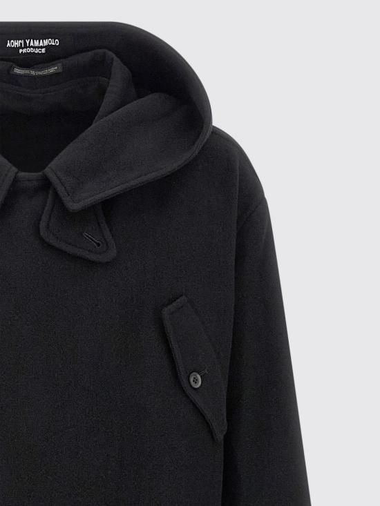 25FW 요지 야마모토 코트 HLC07102 BLACK2 Black - YOHJI YAMAMOTO