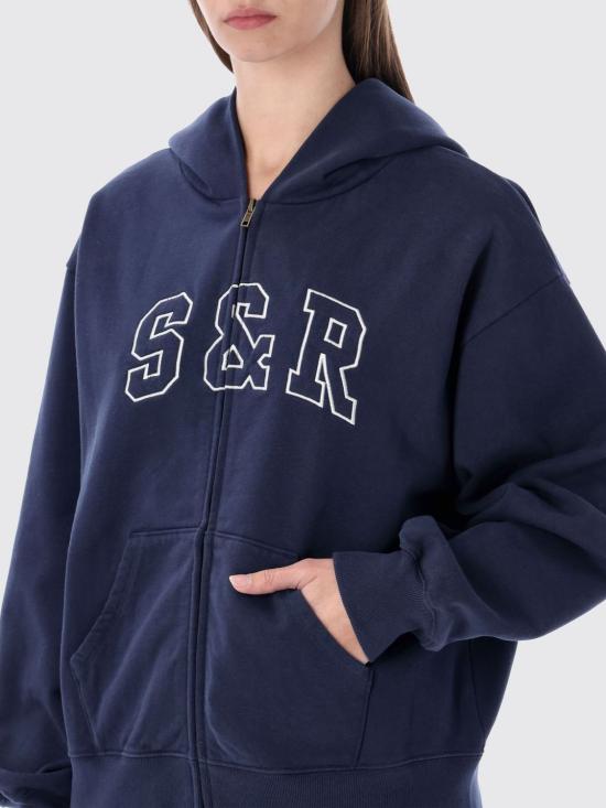 25FW 스포티앤리치 스웨터 ST08864082BL106 3902 Blue - SPORTY & RICH