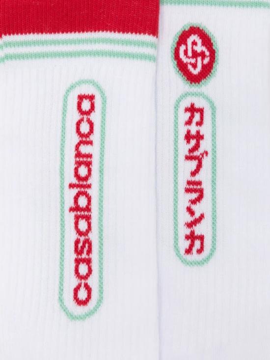 25FW 카사블랑카 언더웨어 APF25ACC010 01 White - CASABLANCA