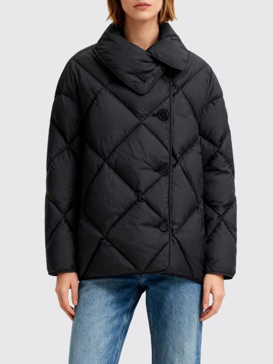 25FW 옌키옌키 코지 퀸 다운 자켓 COZYQUEENMICRORIBNYLON MICRO Black