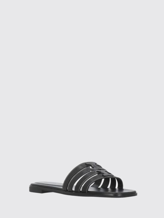 25FW 토리버치 뮬/슬리퍼 158616 006 Black - TORY BURCH