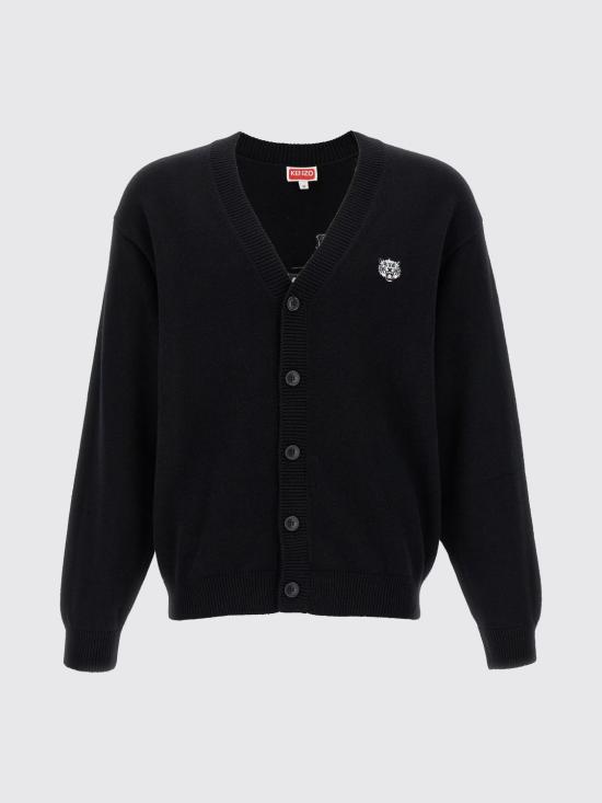 25FW 겐조 스웨터 FF65CA7503LI 99J Black - KENZO